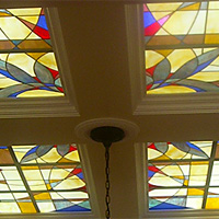Stained Glass Ceiling San Francisco